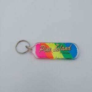 Pine Island Florida Keychain Souvenir Key‎ Ring